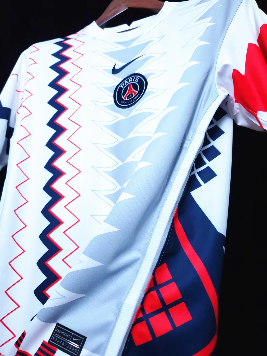 20-21 PSG classic white S-2XL, foto 2