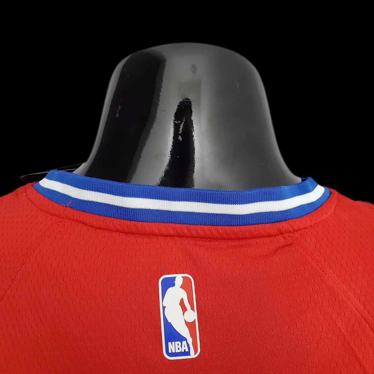 2021 MAXEY#0 76ers Jordan Themed Red NBA Jersey, foto 4