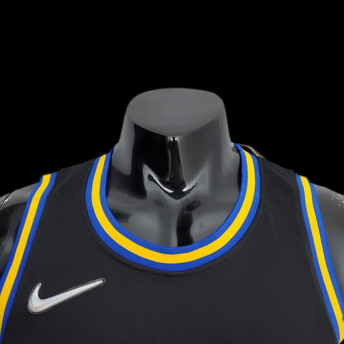 2022 75th Anniversary Golden State Warriors TOSCANO#95 Mexico Edition Black NBA Jersey, foto 6