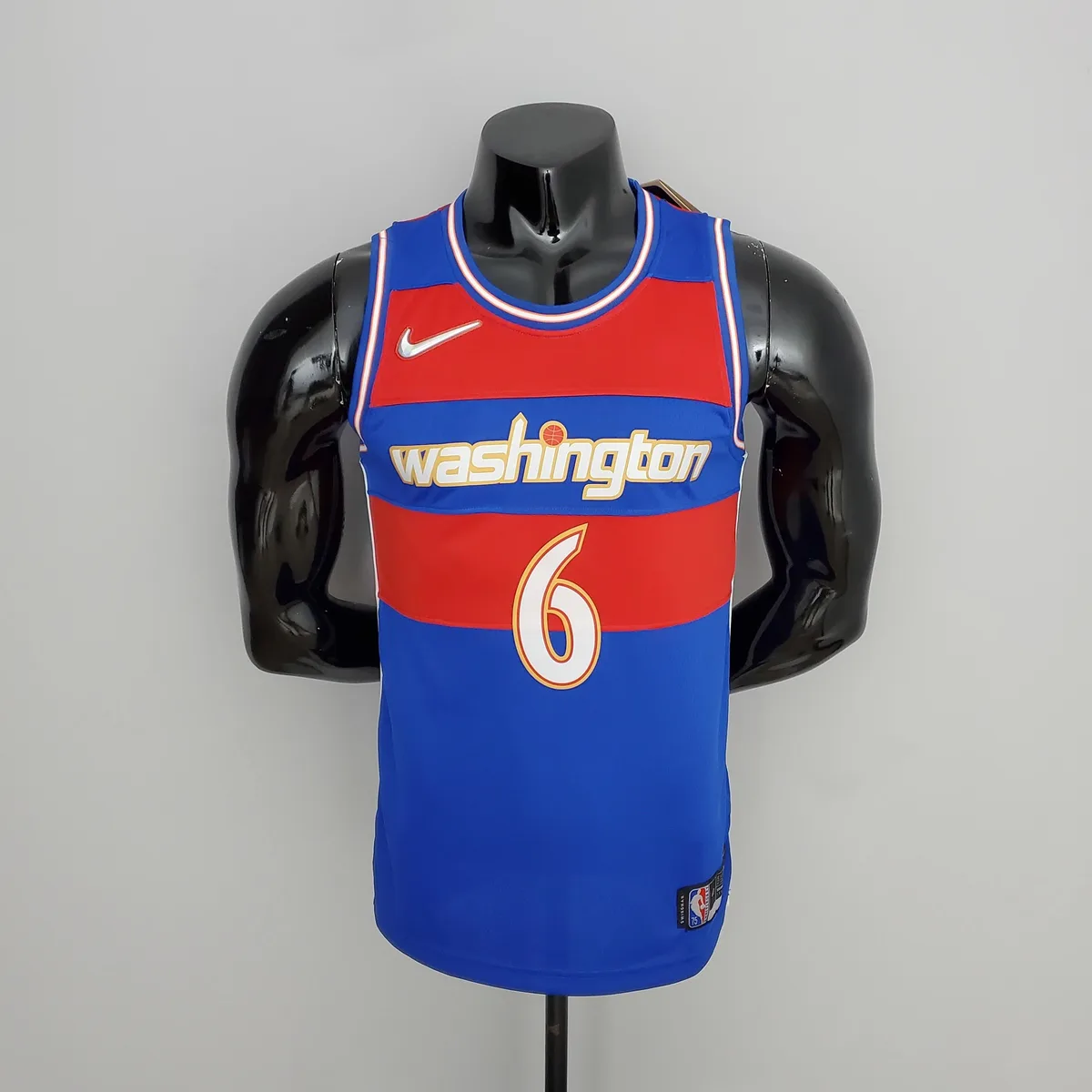2022 Harrell #6 Talent City Edition Blue-Red NBA Jersey, foto 1