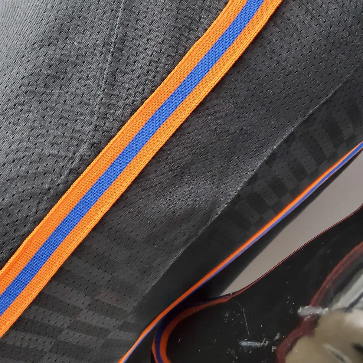 2022 Season Anthony#7 Knicks Urban Edition Black NBA Jersey, foto 2