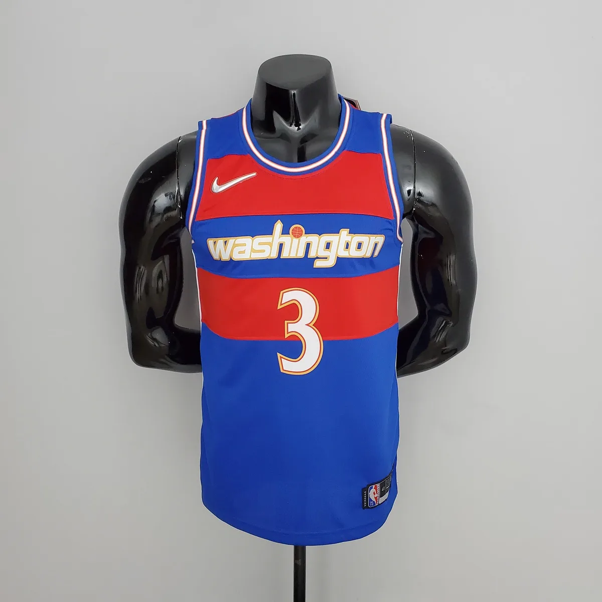 2022 Season BEAL#3 Talent City Edition Blue Red NBA Jersey, foto 1