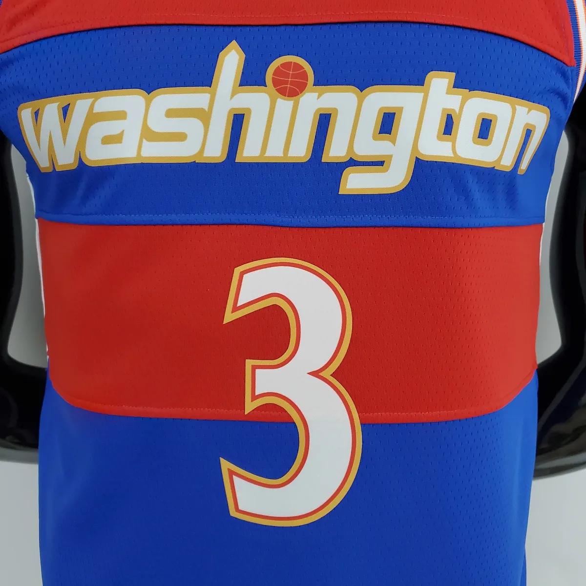 2022 Season BEAL#3 Talent City Edition Blue Red NBA Jersey, foto 5