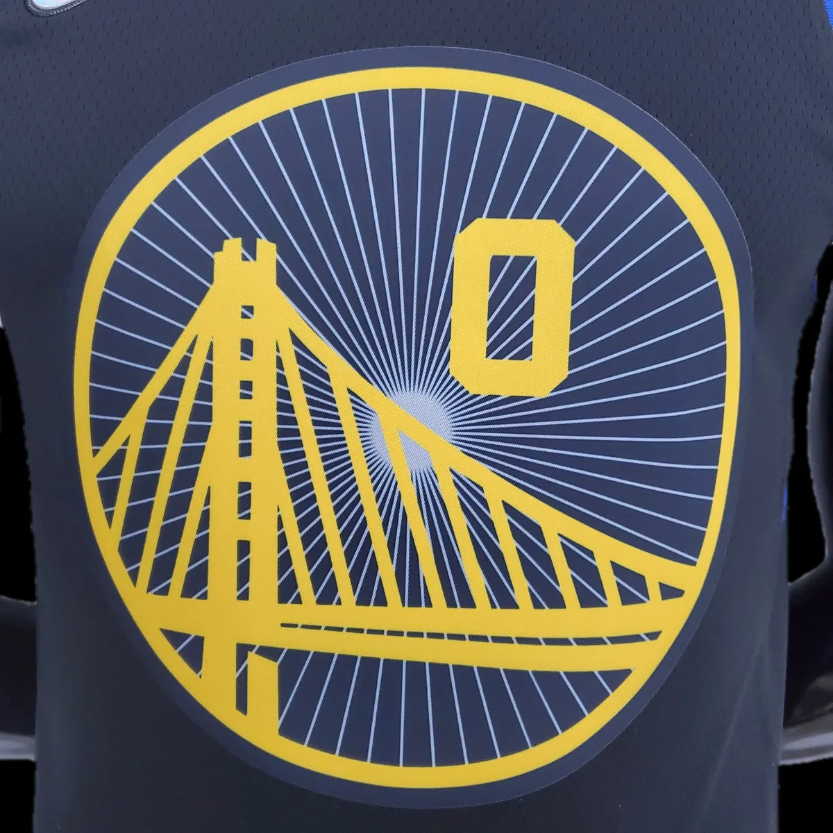 2022 Season Payton II#0 Warriors City Edition Black NBA Jersey S-XXL, foto 6