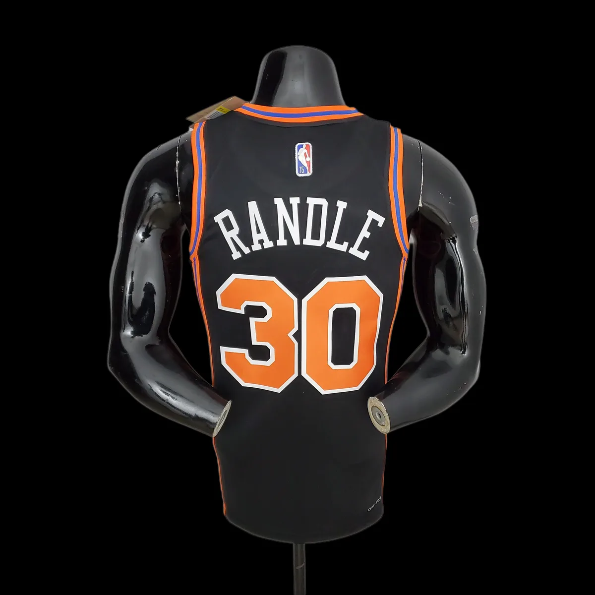 2022 Season Randle#30 Knicks Urban Edition Black NBA Jersey S-XXL, foto 2
