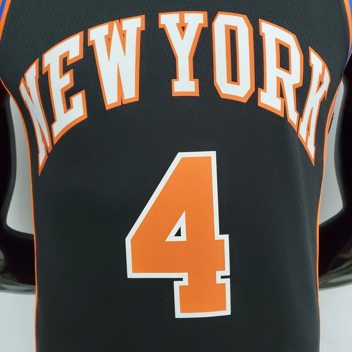 2022 Season Rose#4 Knicks Urban Edition Black NBA Jersey, foto 2