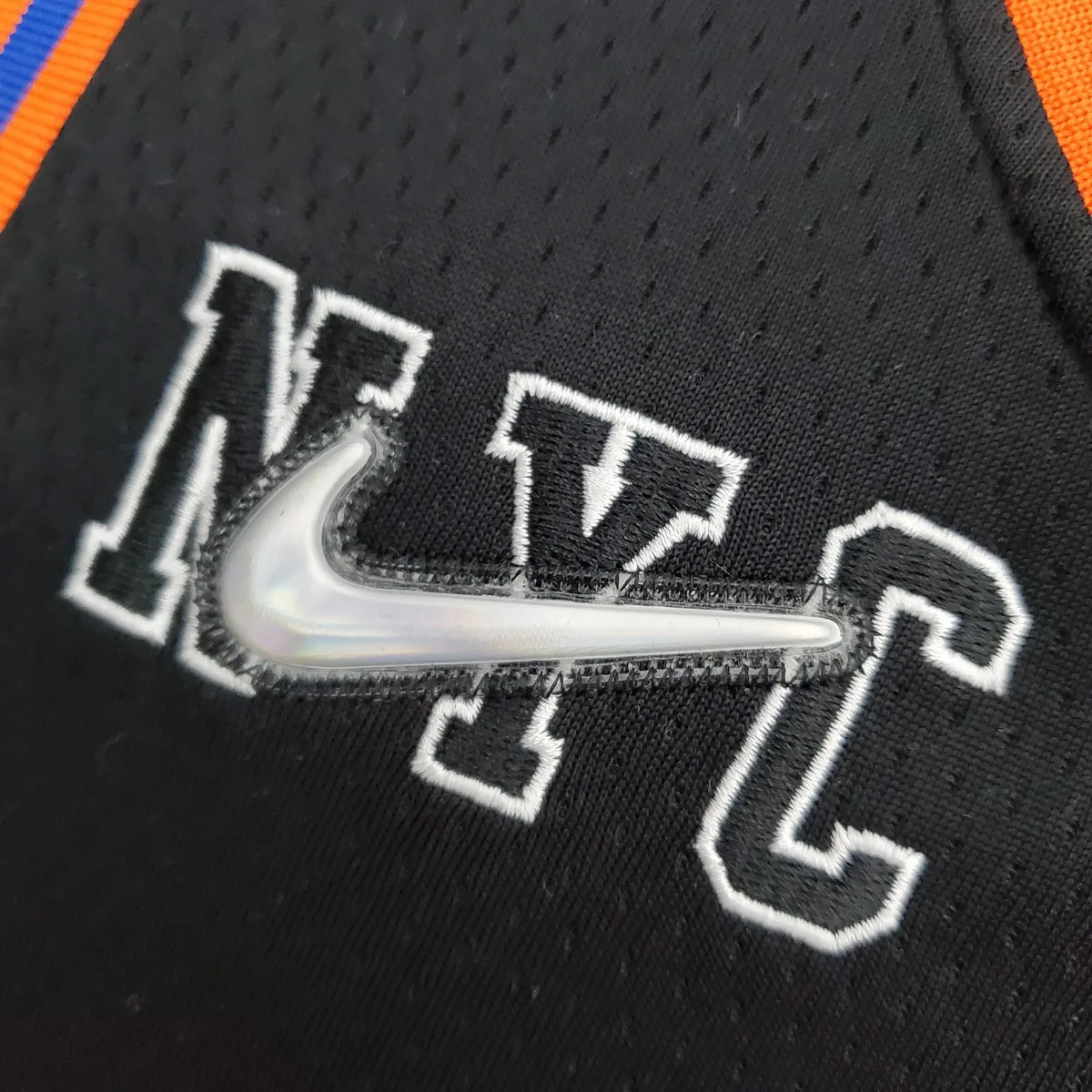 2022 Season Rose#4 Knicks Urban Edition Black NBA Jersey, foto 6
