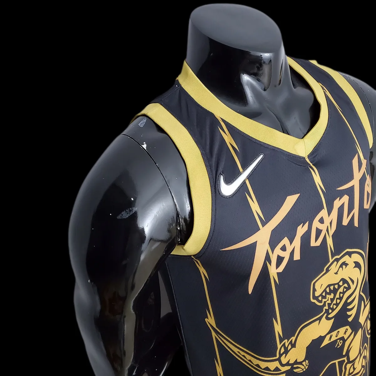 2022 Toronto Raptors SIAKAM#43 City Edition Black NBA Jersey S-XXL, foto 5