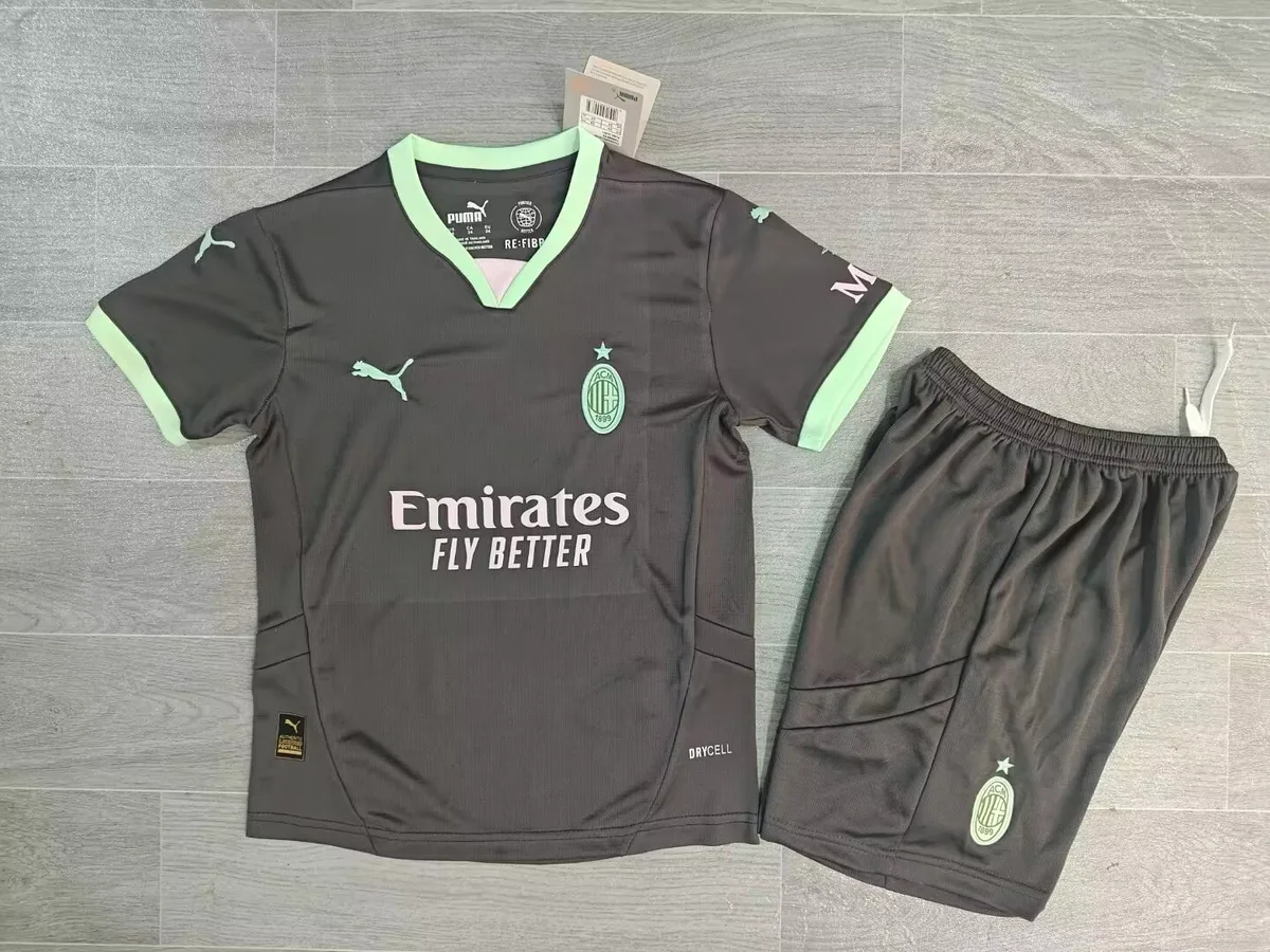 2024/25 AC Milan Third Kids Kit, foto 1