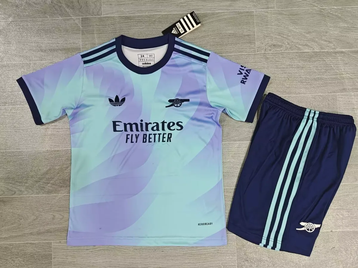 2024/25 Arsenal Third Kids Kit, foto 4