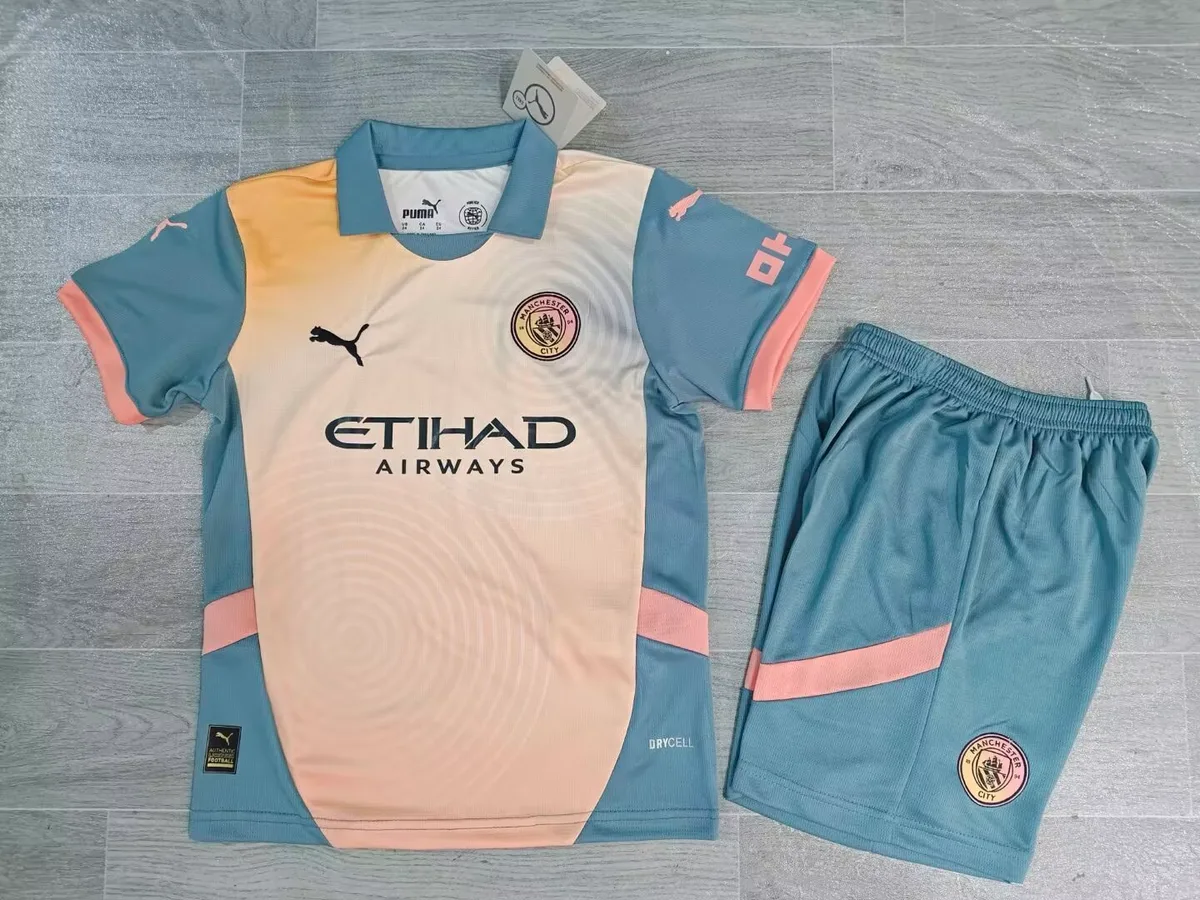 2024/25 Manchester City Fourth Kids Kit, foto 1