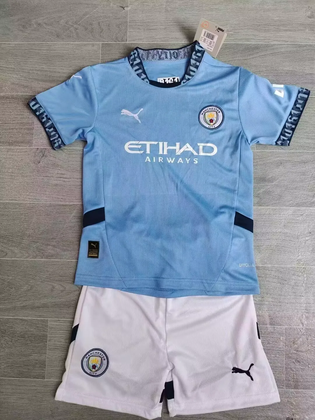 2024/25 Manchester City Home Kids Kit, foto 4