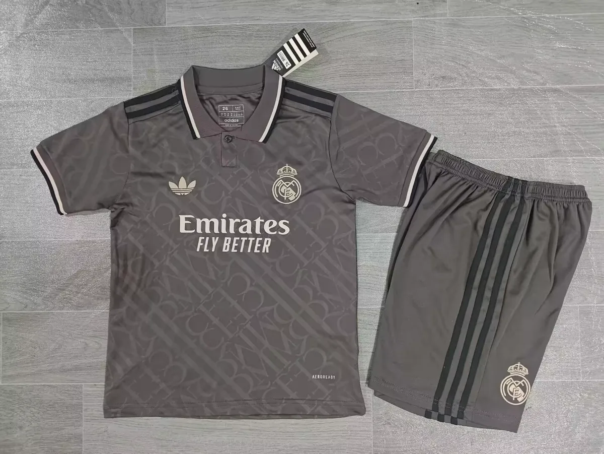 2024/25 Real Madrid Third Kids Kit, foto 3