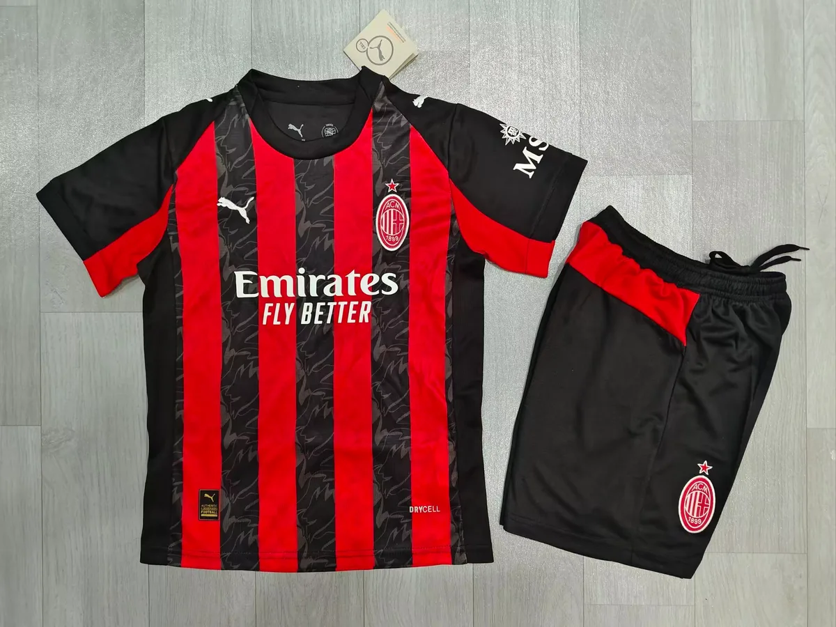 2025/26 AC Milan Home Kids Kit, foto 2