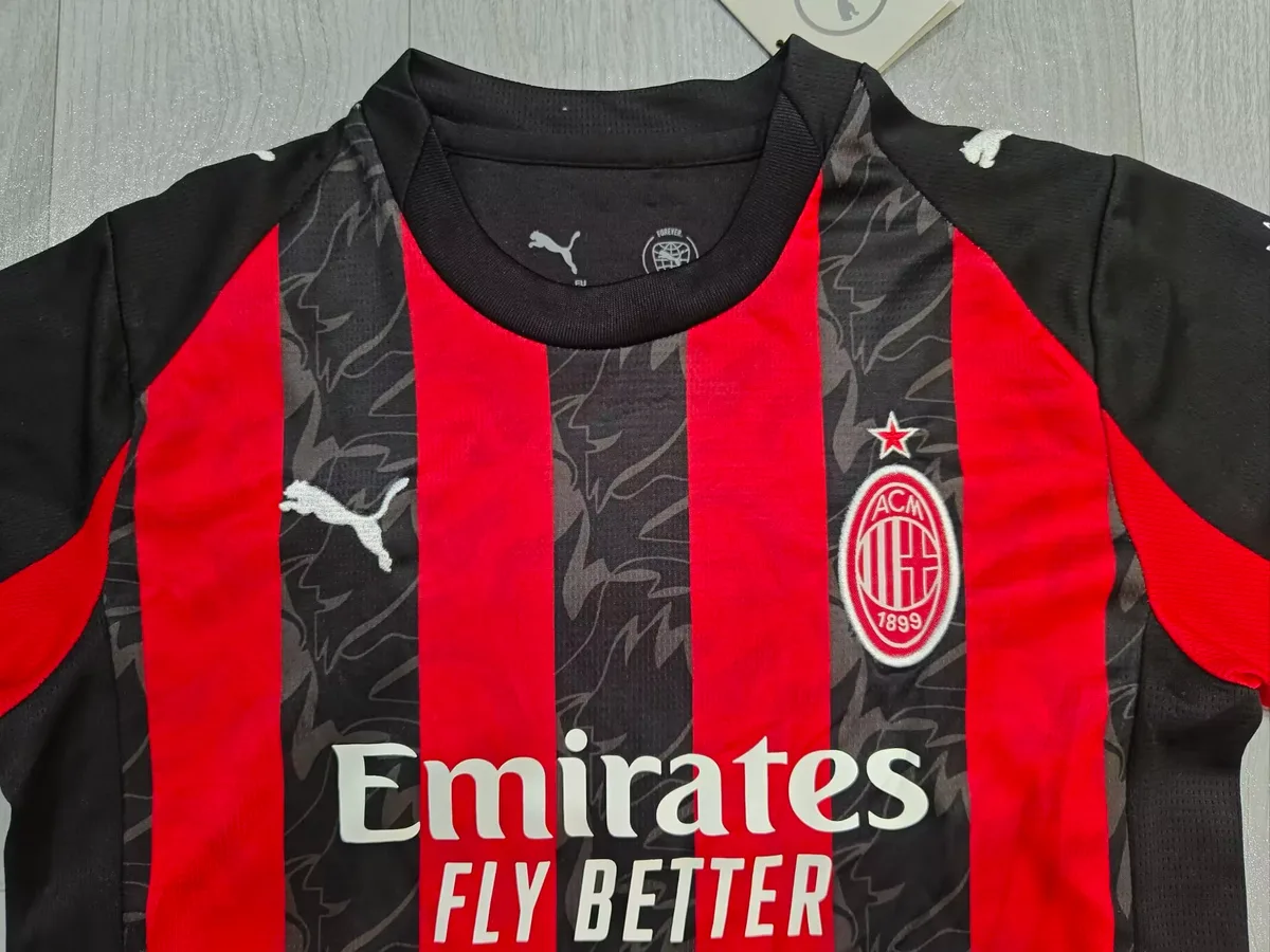 2025/26 AC Milan Home Kids Kit, foto 4