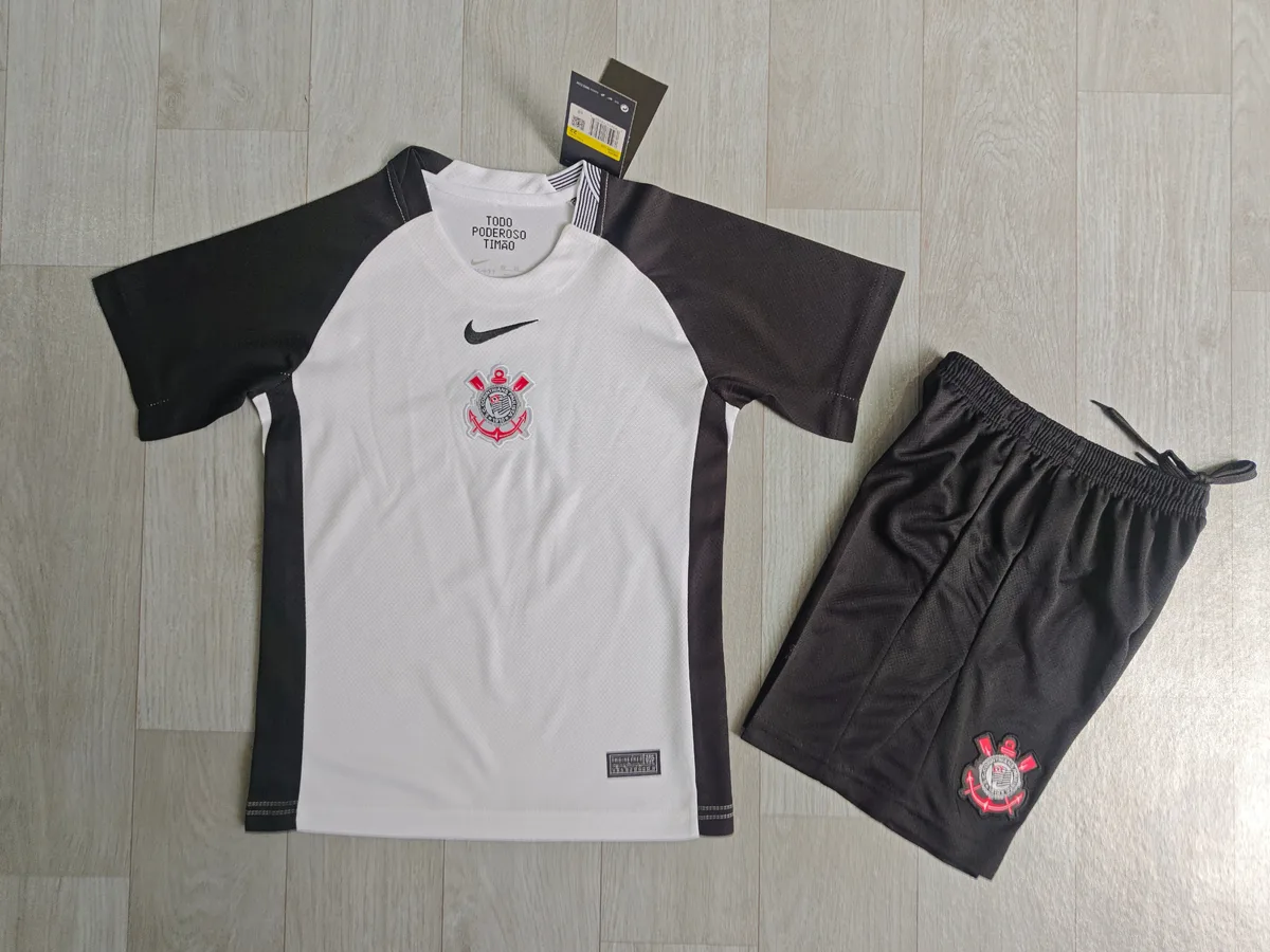 2025/26 Corinthians Home Kids Kit, foto 1