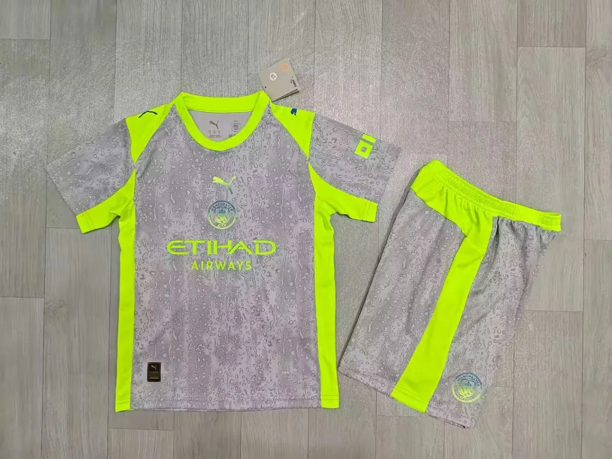 2025/26 Manchester City Third Kids Kit, foto 2