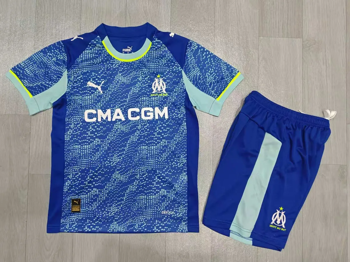 2025/26 Marseille Third Kids Kit, foto 1