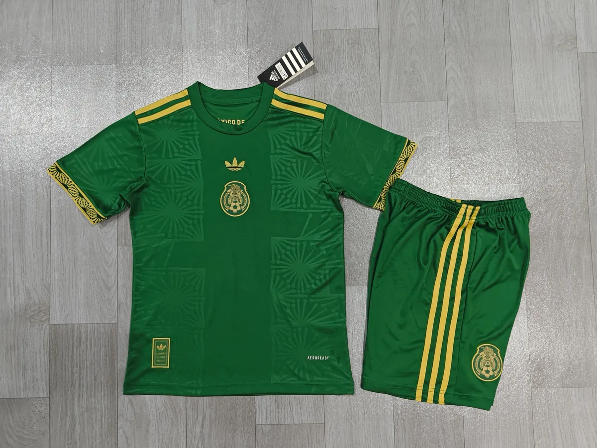 2025/26 Mexico Special Edition Green Kids Kit, foto 4