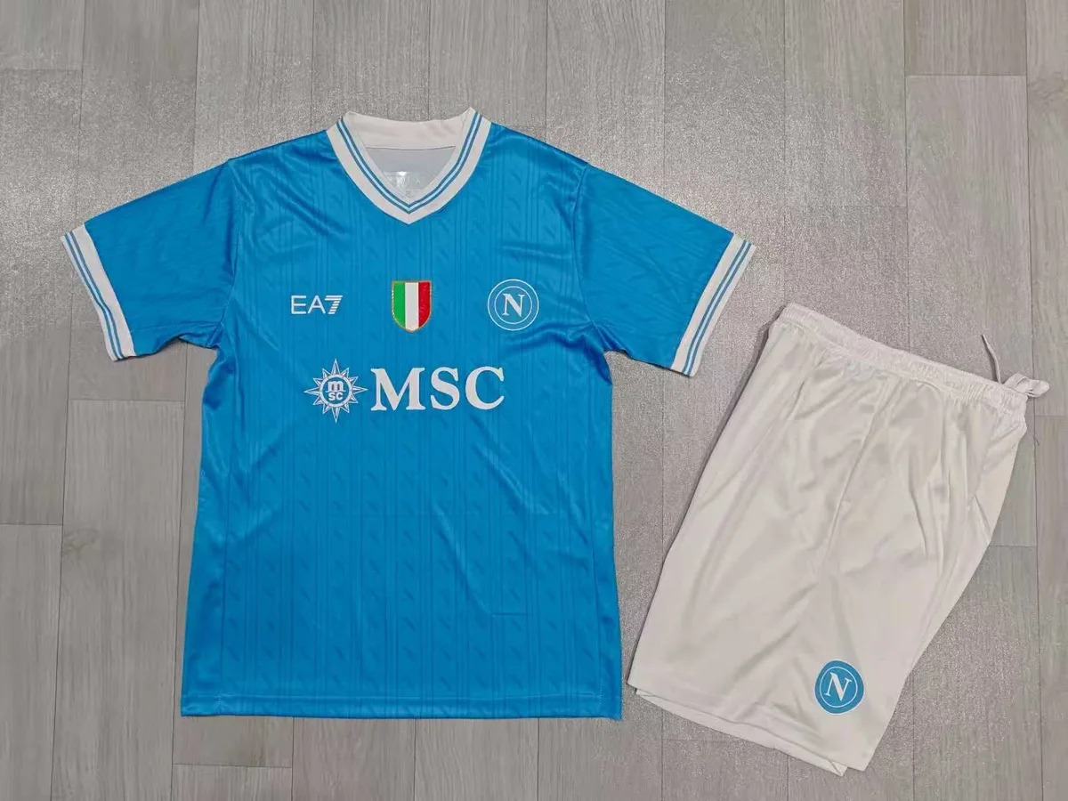 2025/26 Napoli Jersey Home Kids Kit, foto 1