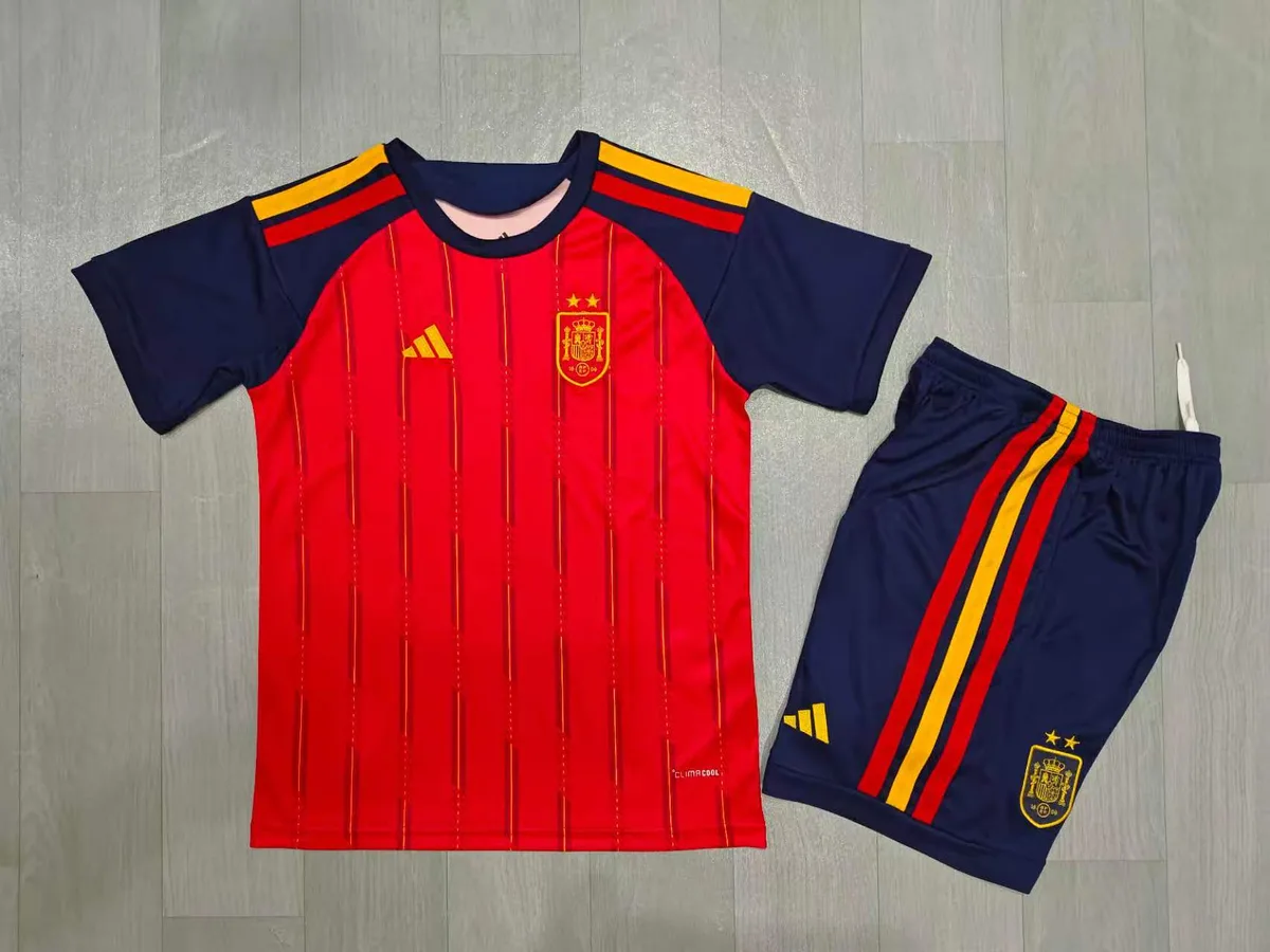 2026/27 Spain Home Two Star Embroidered Kids Kit, foto 1