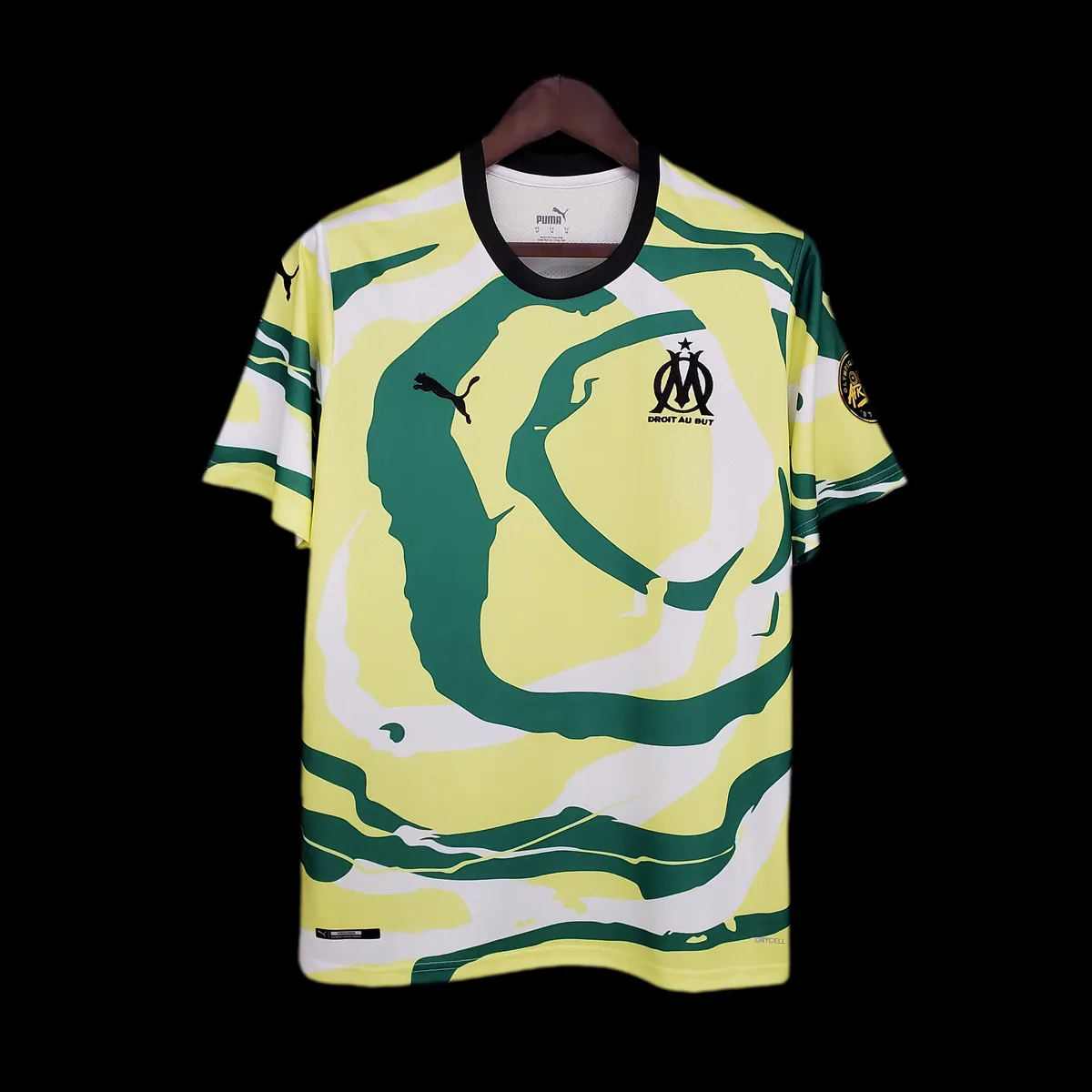 21-22 Olympique Marseille "OM Africa" Special Edition White Yellow Green, foto 1