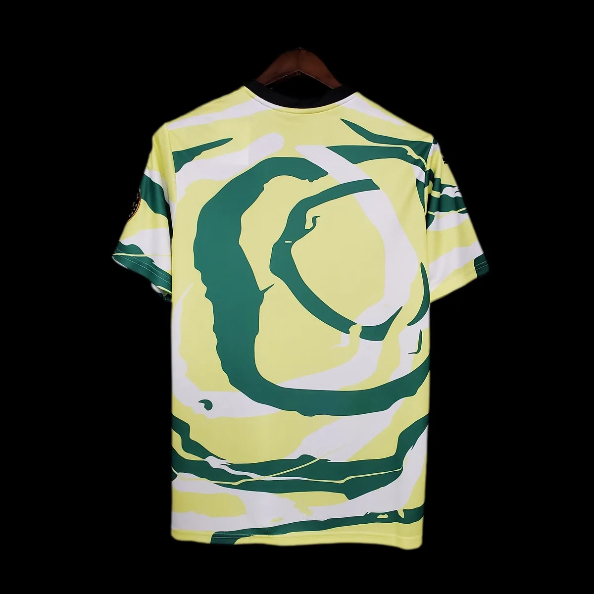 21-22 Olympique Marseille "OM Africa" Special Edition White Yellow Green, foto 6