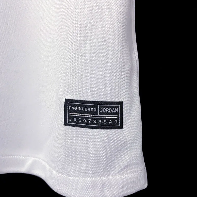 21/22 PSG white pre-match training suit pink sleeves, foto 5
