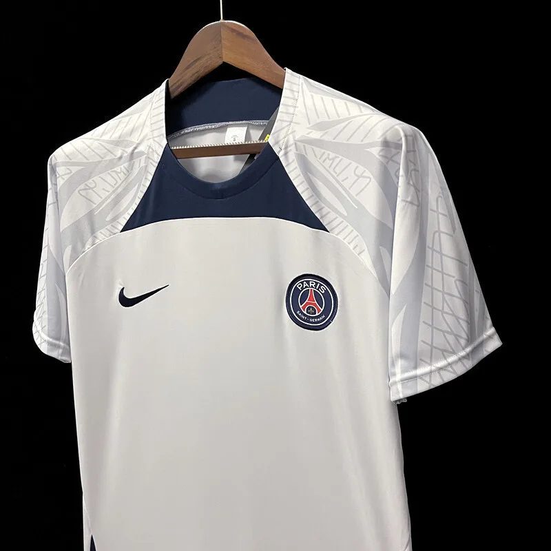 22/23PSG Pre-Game Training Suit White, foto 5