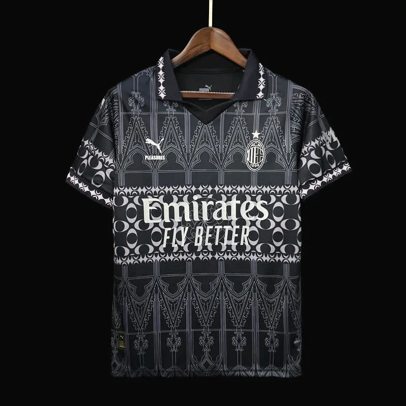 23/24 AC Milan Black S-XXXXL, foto 1