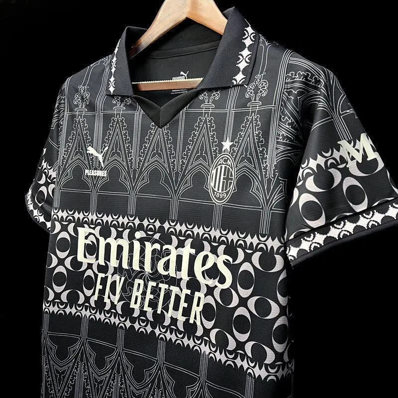 23/24 AC Milan Black S-XXXXL, foto 4