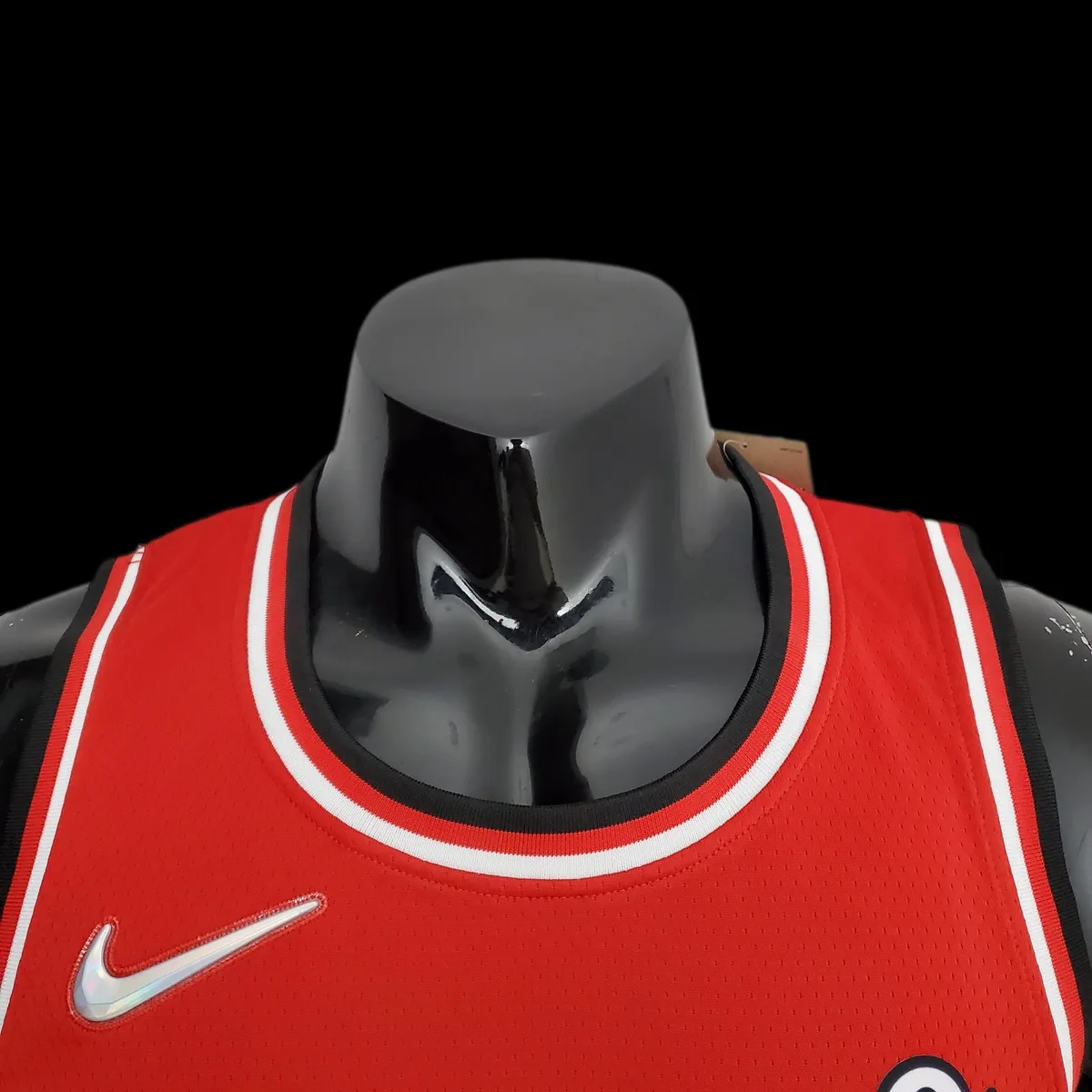 75th Anniversary 2022 Season Chicago Bulls JDRDAN#23 City Edition Red NBA Jersey, foto 4