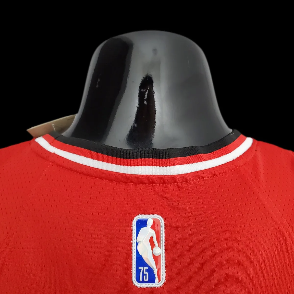 75th Anniversary 2022 Season Chicago Bulls JDRDAN#23 City Edition Red NBA Jersey, foto 6