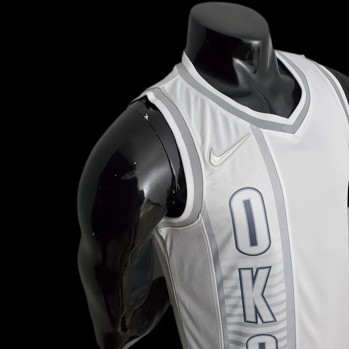 75th Anniversary 2202 Season Oklahoma City Thunder ANTHONY#7 City Edition White NBA Jersey, foto 2