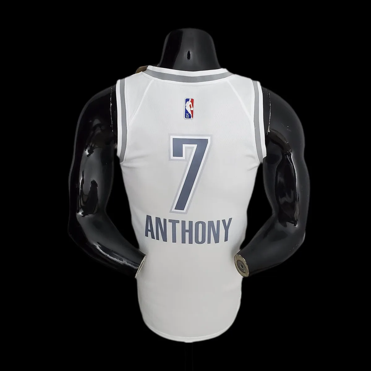 75th Anniversary 2202 Season Oklahoma City Thunder ANTHONY#7 City Edition White NBA Jersey, foto 5