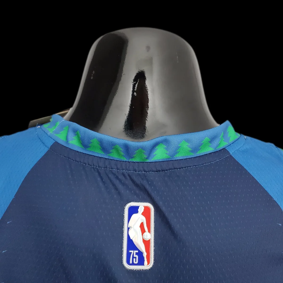 75th Anniversary 2202 Season RUSSELL#0 Minnesota Timberwolves City Edition Blue NBA Jersey, foto 3