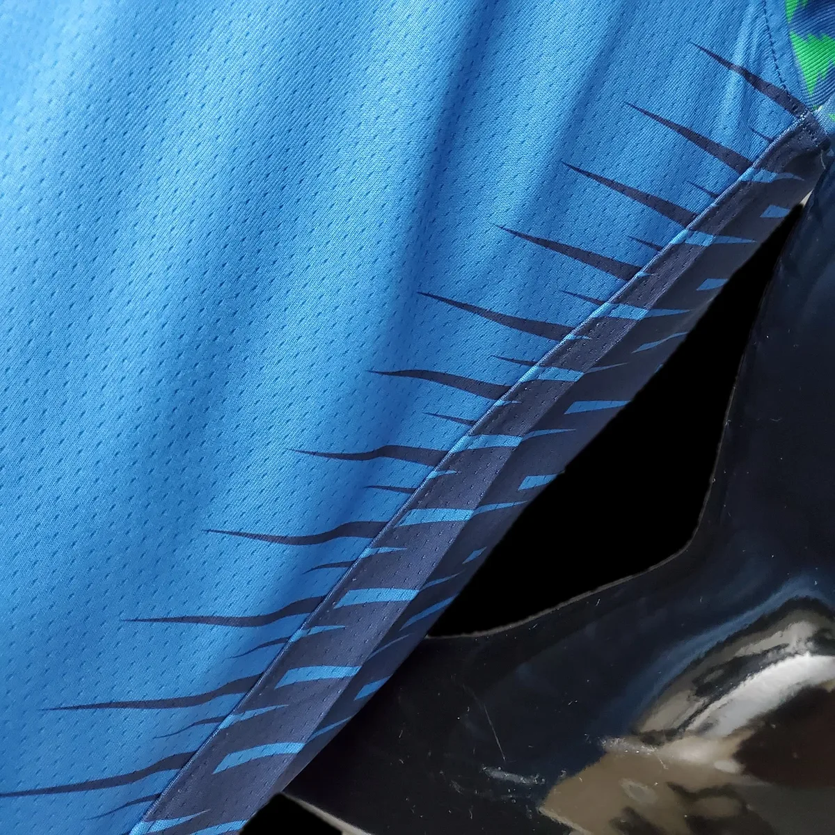 75th Anniversary 2202 Season TOWNS#32 Minnesota Timberwolves City Edition Blue NBA Jersey, foto 3