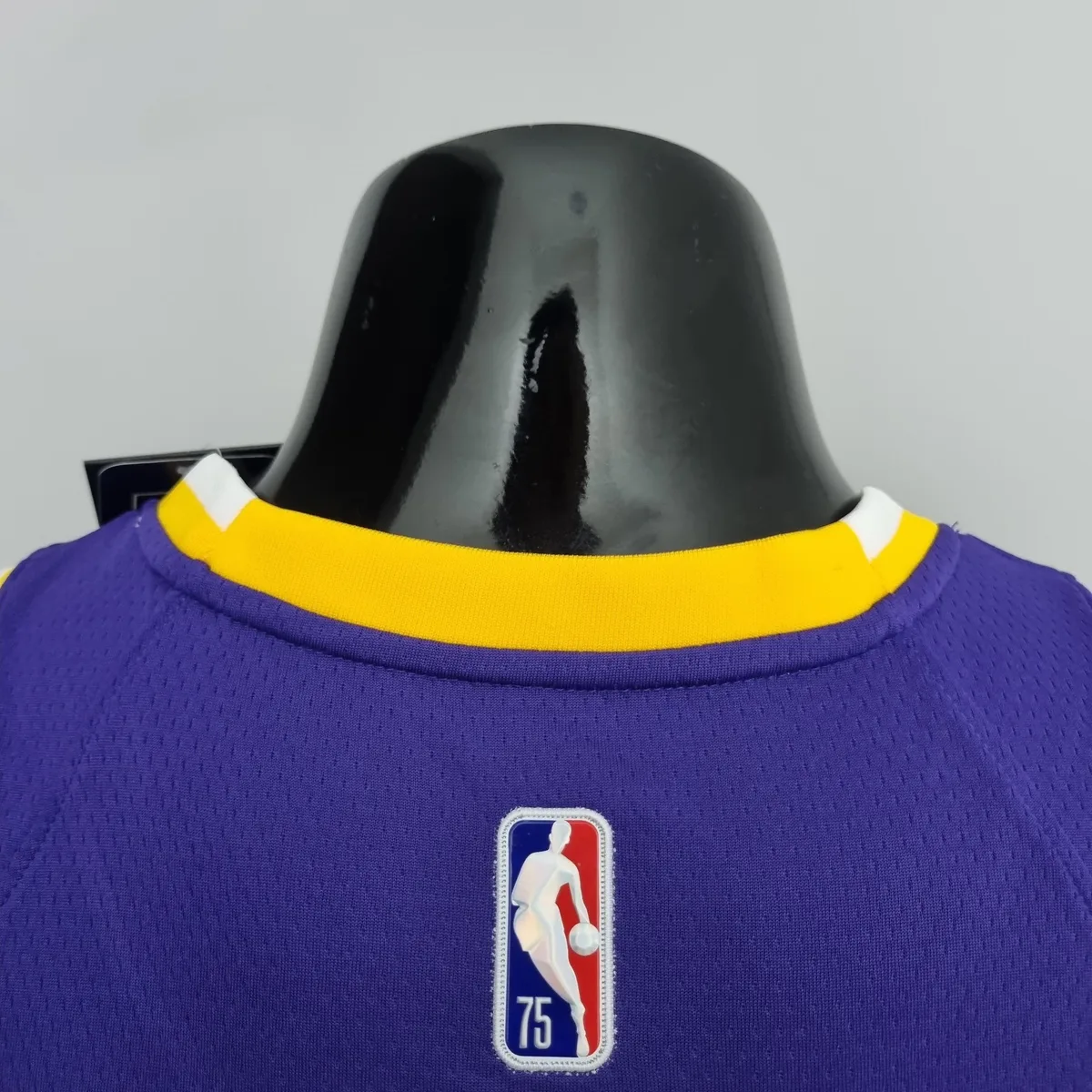 75th Anniversary Anthony #7 Los Angeles Lakers Jordan Purple NBA Jersey, foto 3
