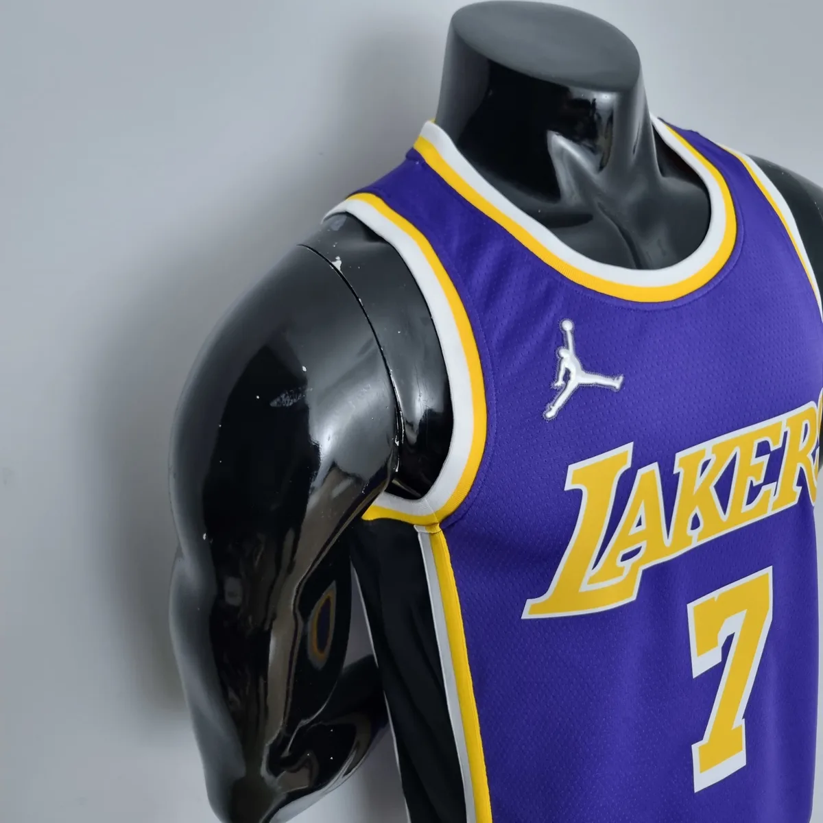75th Anniversary Anthony #7 Los Angeles Lakers Jordan Purple NBA Jersey, foto 5