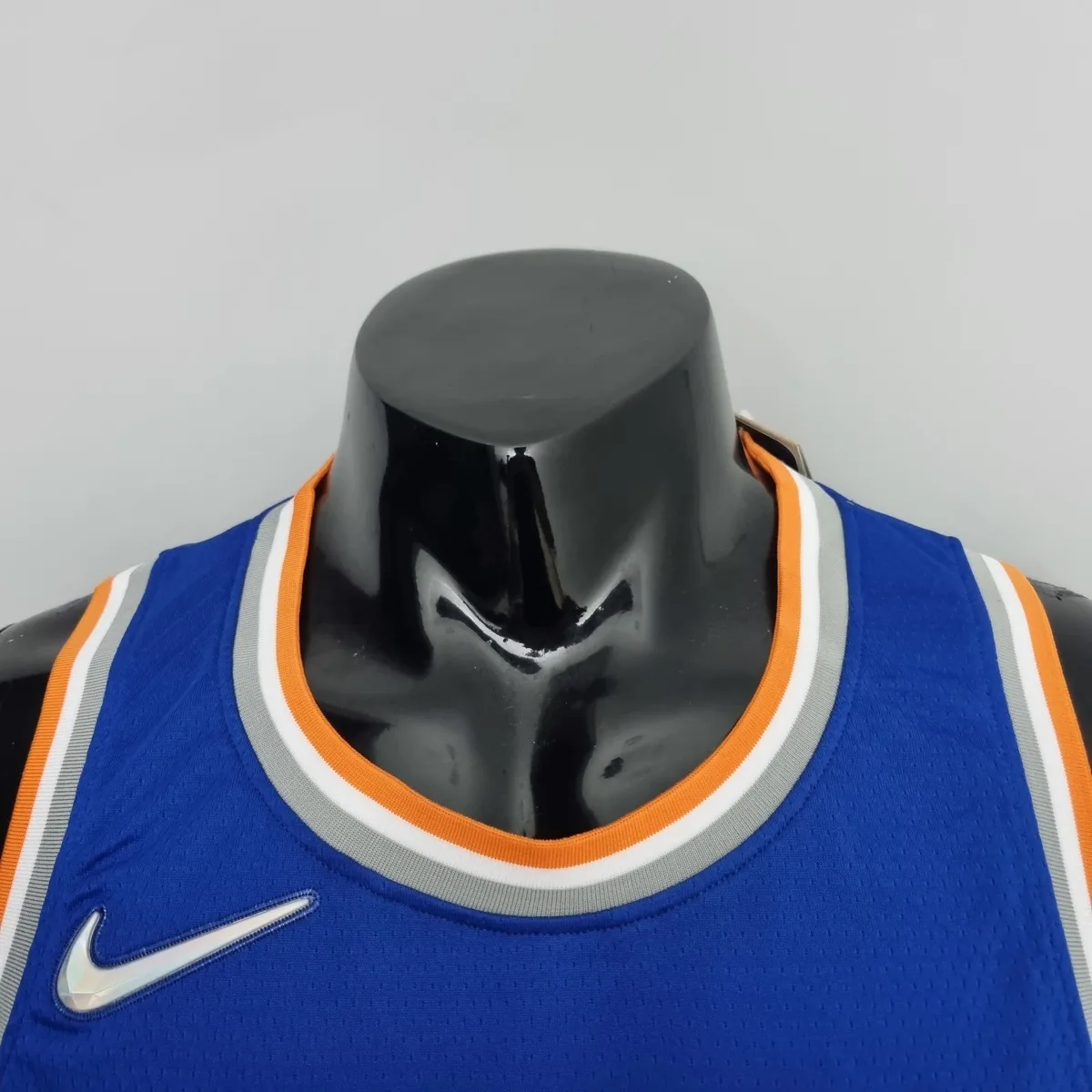 75th Anniversary Barrett #9 New York Knicks Blue NBA Jersey, foto 6