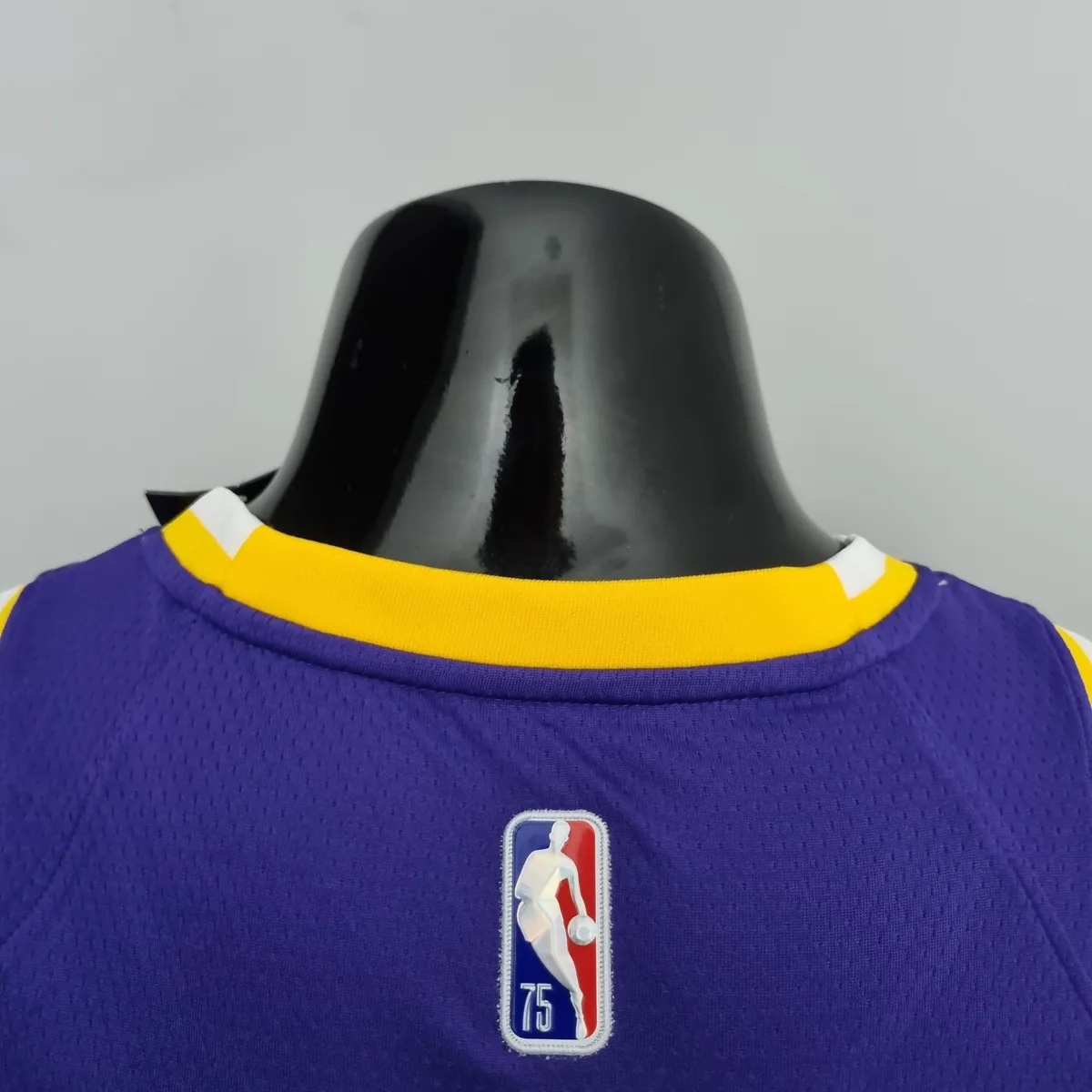 75th Anniversary BRYANT#24 Los Angeles Lakers Jordan Purple NBA Jersey, foto 2