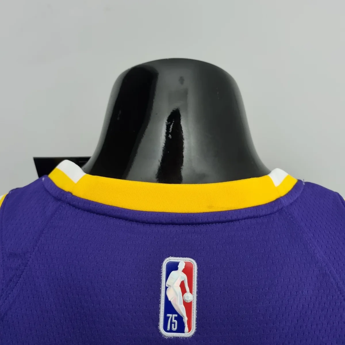 75th Anniversary BRYANT#8 Los Angeles Lakers Jordan Purple NBA Jersey, foto 2