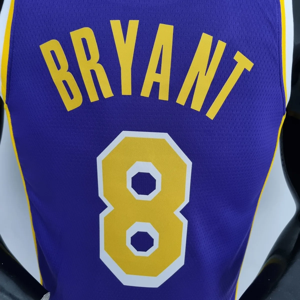 75th Anniversary BRYANT#8 Los Angeles Lakers Jordan Purple NBA Jersey, foto 5