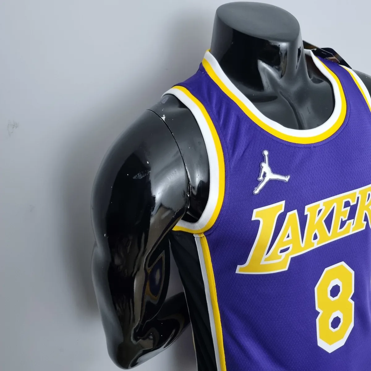 75th Anniversary BRYANT#8 Los Angeles Lakers Jordan Purple NBA Jersey, foto 6