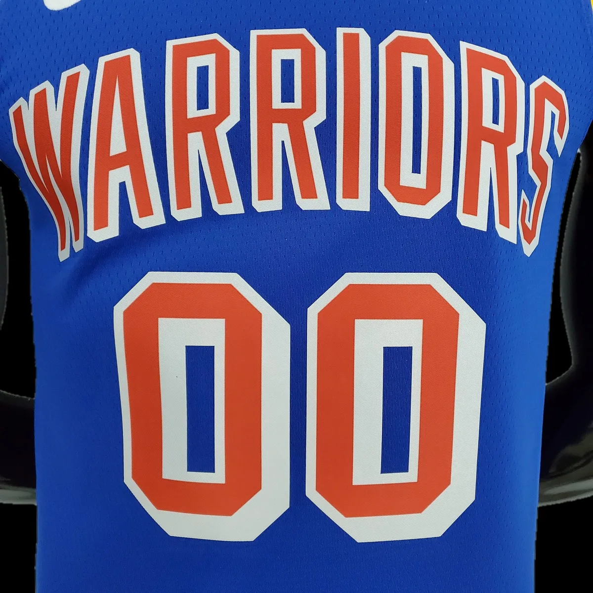 75th Anniversary Cuminga#00 Warriors Vintage Blue NBA Jersey S-XXL, foto 3