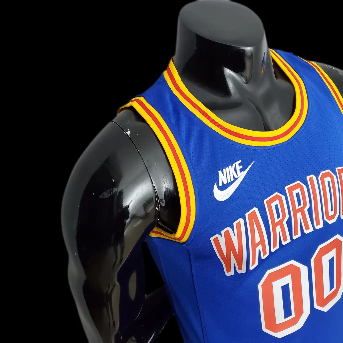75th Anniversary Cuminga#00 Warriors Vintage Blue NBA Jersey S-XXL, foto 5