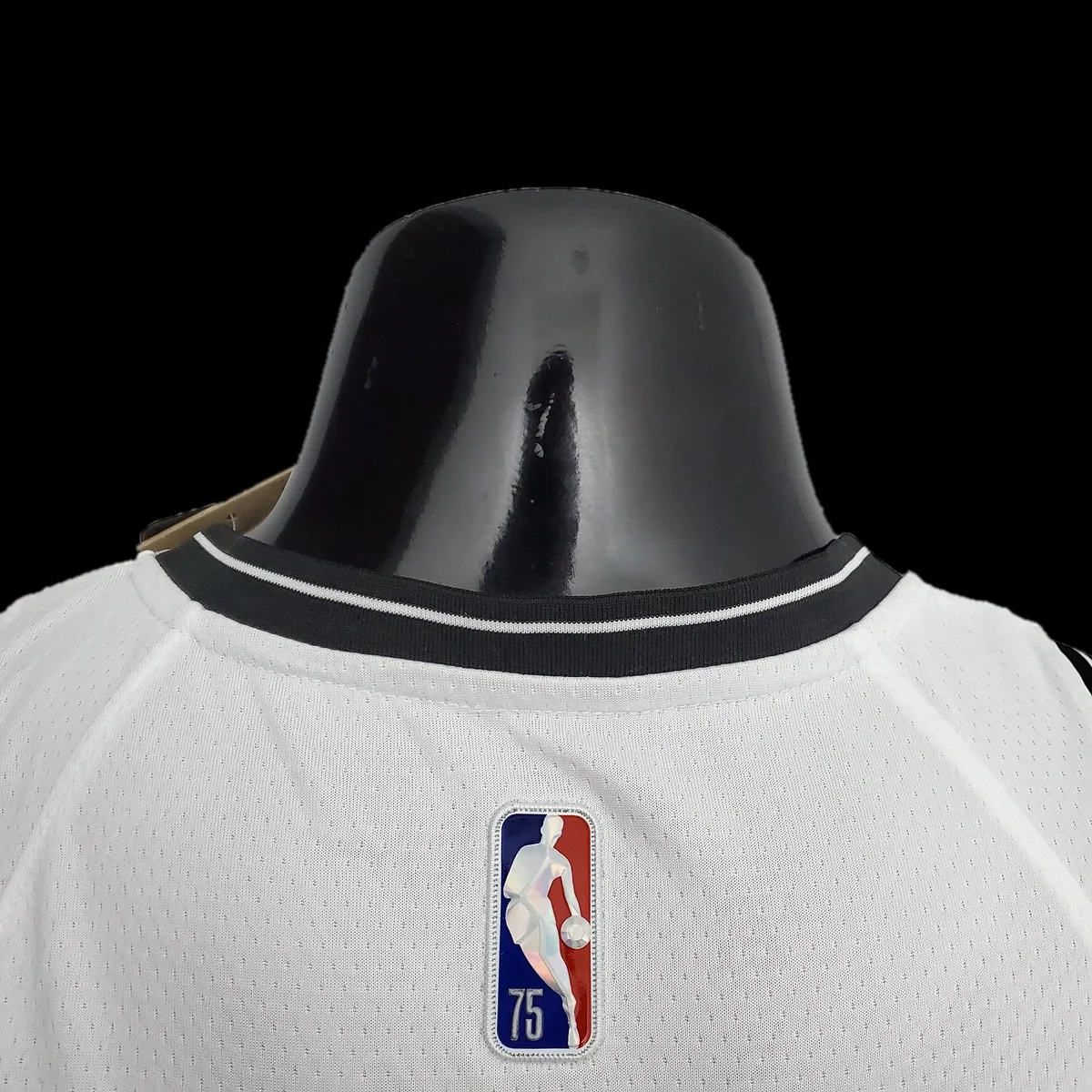 75th Anniversary Curry #30 Nets White NBA Jersey, foto 3