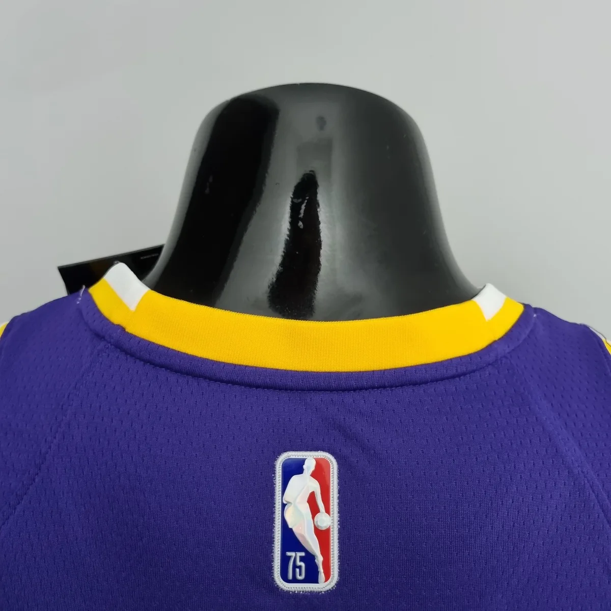 75th Anniversary Davis #3 Los Angeles Lakers Jordan Purple NBA Jersey, foto 3