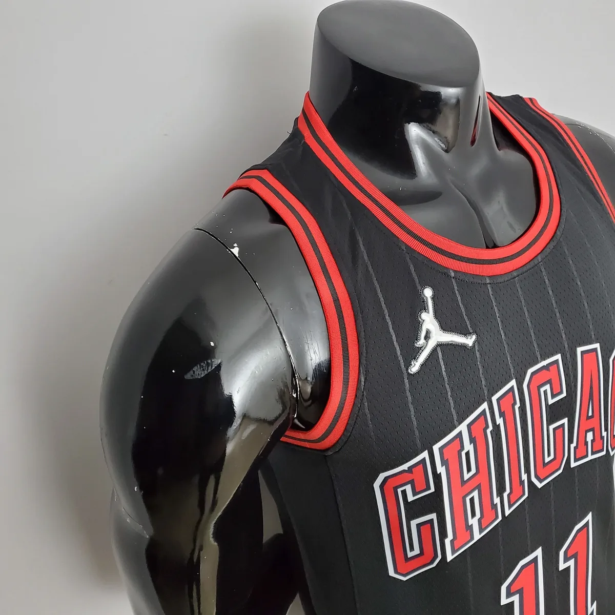 75th Anniversary DeRozan#11 Bulls Flyers Black NBA Jersey, foto 5