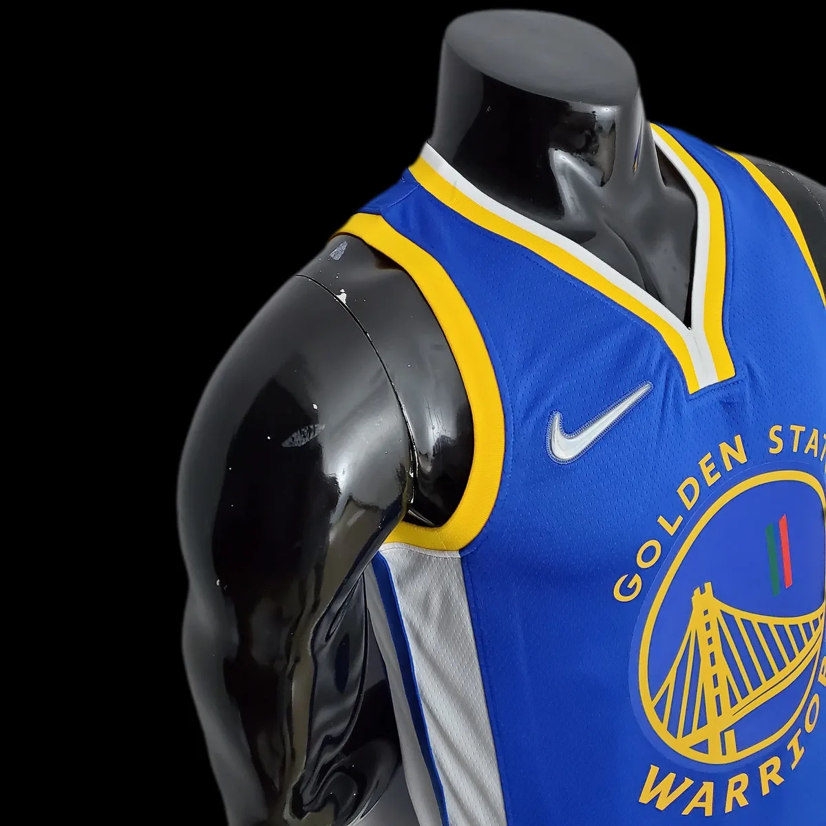 75th Anniversary Golden State Warriors Thompson #11 Mexico Edition Blue NBA Jersey, foto 2